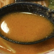 辛みが強めの担々スープ！