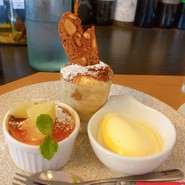 ランチにプラス　本日のドルチェ350円