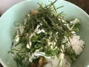 ネギマヨチャーシュー丼