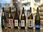 こだわりの日本酒勢ぞろい