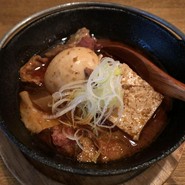 四川火鍋もつ煮、煮卵、煮豆腐（全部入り）