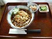 野菜かきあげそば