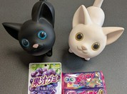 猫のお散歩！グミ人気！果汁グミ・ベルティーグミキャンディ共にグレープ味を地酒と駄菓子の店よしだ買った