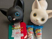 猫のお散歩！ぺぺロンチーノミニカップ界の二刀流ラーメンOKパスタOKチョコっとソフト・焼肉さん太郎