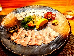 穴子と生蛸のお造りセット