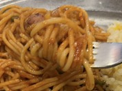 シンプルなケチャップ味のナポリタン！