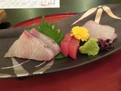 造里　三種盛り　あしらい一式