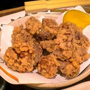 レバーのからあげ（普通盛り）