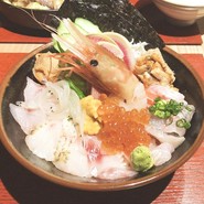 おすすめの海鮮丼