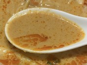 白胡麻ベースの担々スープ！