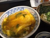 丼とミニうどんのサービスランチ
