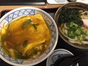 丼とミニうどんのサービスランチ