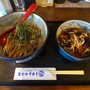 鶏つけ蕎麦（小）