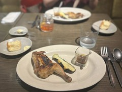 チキンの薪焼き