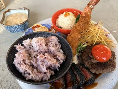 マイケルプレートいただきました。お肉そのものが美味しくてボリューム・味,共に満足しました。。強いて言