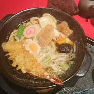 鍋焼きうどん   あったか😄