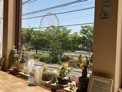２階カウンター席