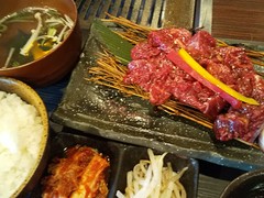 ハラミランチ