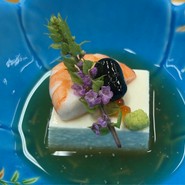 アスパラ豆腐！