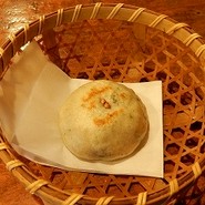 そばおやき（野沢菜）