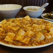 麻婆豆腐定食