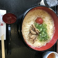 梅にゅうめん