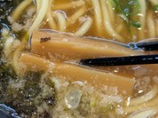 太めのメンマが入ってます！