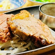 厚切りジンギスカン定食