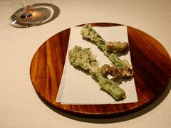 ワインと天ぷら　MAEYASHIKI