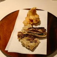 ワインと天ぷら　MAEYASHIKI