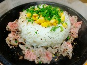 一番人気のビーフペッパーライス！ジュージューまぜまぜジャンクな肉料理。牛丼よりこっちが好き！