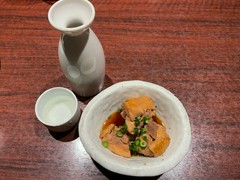 日本酒とお通し