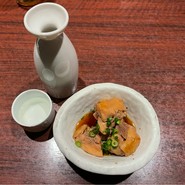 日本酒とお通し