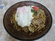 肉玉子焼きそば