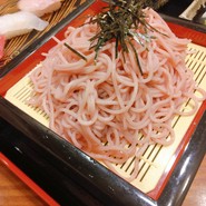 季節限定 桜そば