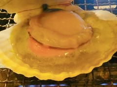 ホタテ　浜焼き