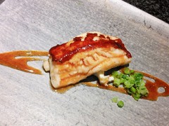 ランチコース　穴子(下にクリームチーズ)