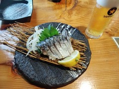 締めサバ炙り