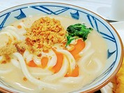 季節限定メニューのうま辛坦々うどん。