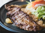 和風カットステーキ定食