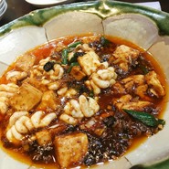 白子の麻婆豆腐