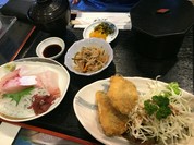 日替わり定食(トビウオのフライ)