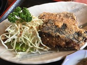 日替わり定食の ブリの竜田揚げ