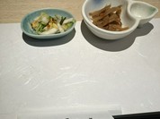 白菜お漬物、ごぼうのきんぴら
