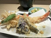 次の天ぷらたち、野菜、以上。