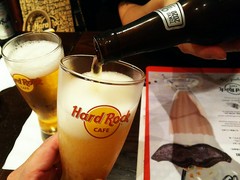 スーパードライで乾杯！