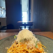 Aランチ　選んだボロネーゼ（ふわふわのチーズはグラナパダーノ）