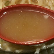 焼きあご出汁の優しい口当たりのスープ！