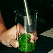 フレッシュミントのカクテル