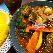 定番チキンスープカレー